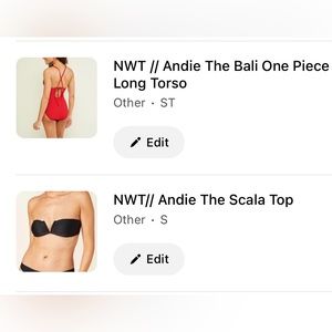 ANDIE swim bundle!! Size small - NWT